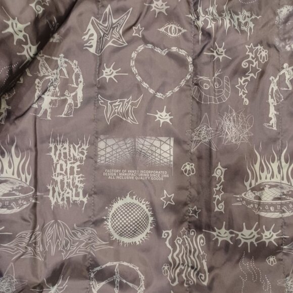 Vans Men's XL (Extra Large) Elm Skate Corduroy Bomber Jacket VN000J9MD3Z - Picture 4 of 13